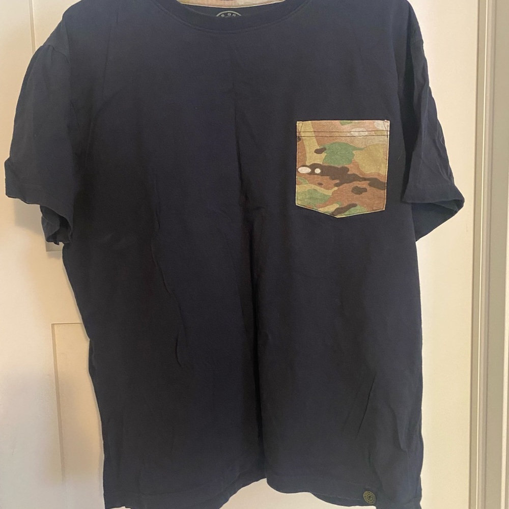 GBRS Men's T-Shirt with Camouflage Pocket XL